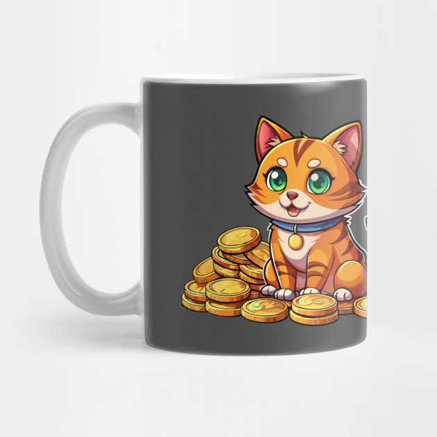 Crypto Cat by DIGITAL MERCH CREATIONS
